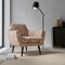 Brown Orange Rust Performance Grade Tapestry Woven Pattern Upholstery Fabric by The Yard - SKU: Petunia Mahogany
